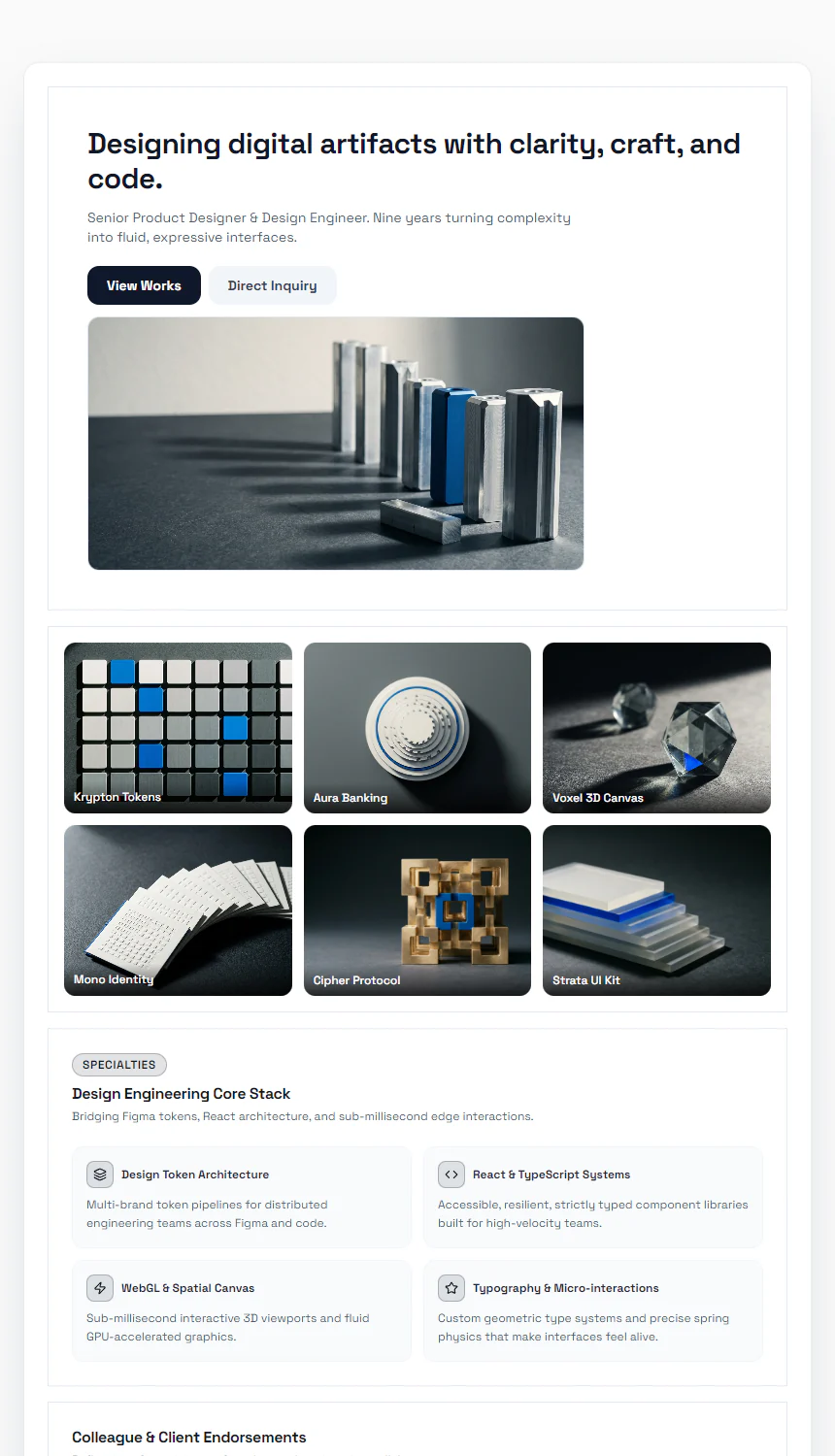 Alex Vance — Design Engineering Portfolio