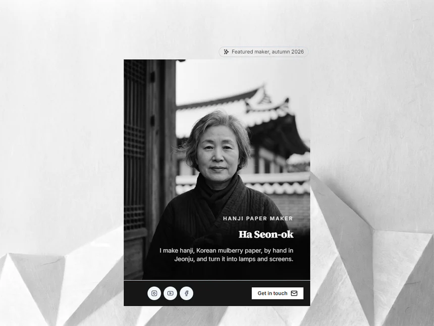Ha Seon-ok — Paper Maker
