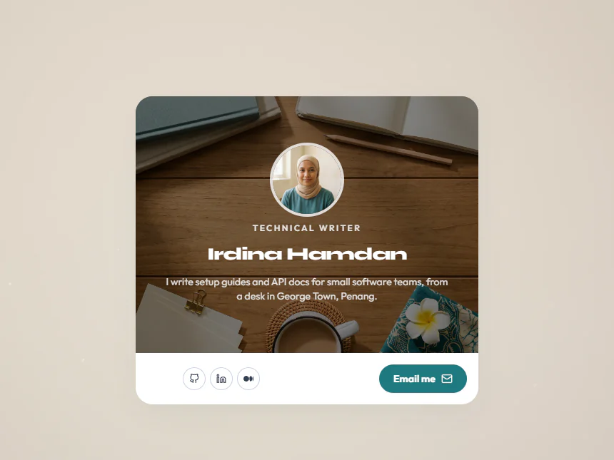 Irdina Hamdan — Technical Writer