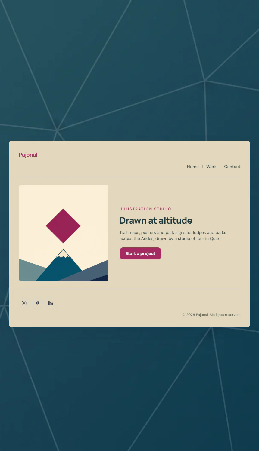 Pajonal — Illustration Studio