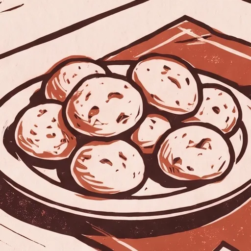 一盤 chipa 起司小麵包